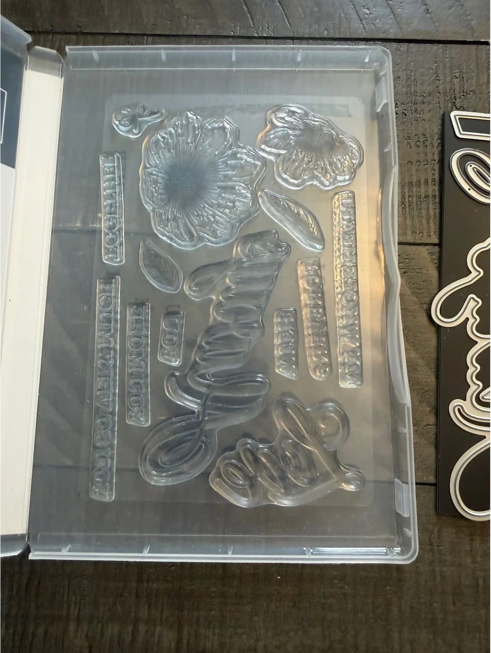 Stampin’ Up Forever & Always stamp set and Always Dies die cut set